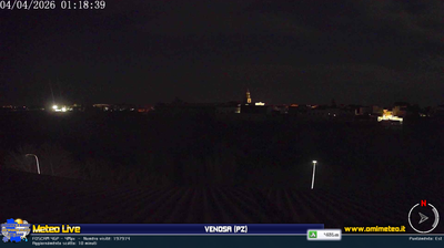 immagine della webcam nei dintorni di Oppido Lucano: webcam Venosa