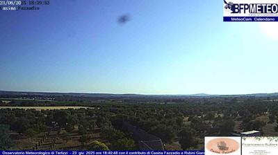 immagine della webcam nei dintorni di Spinazzola: webcam Calendano