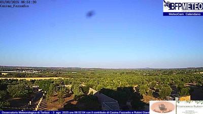 immagine della webcam nei dintorni di Terlizzi: webcam Calendano