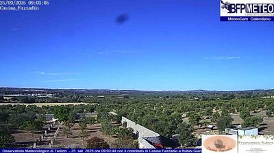 immagine della webcam nei dintorni di Spinazzola: webcam Calendano