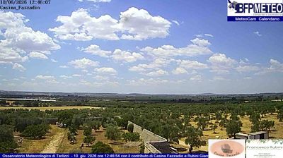 immagine della webcam nei dintorni di Terlizzi: webcam Calendano