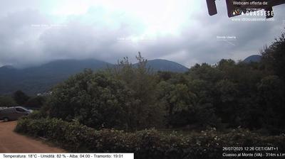 immagine della webcam nei dintorni di Casasco d'Intelvi: webcam Cuasso al Monte