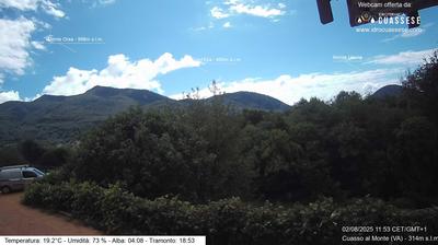 immagine della webcam nei dintorni di Lanzo d'Intelvi: webcam Cuasso al Monte