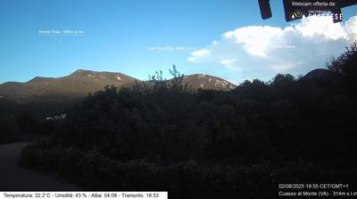 immagine della webcam nei dintorni di Campione d'Italia: webcam Cuasso al Monte