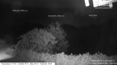 immagine della webcam nei dintorni di Pino sulla Sponda del Lago Maggiore: webcam Cuasso al Monte