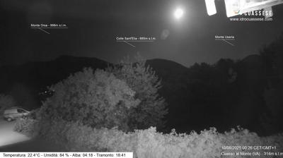 immagine della webcam nei dintorni di Casasco d'Intelvi: webcam Cuasso al Monte