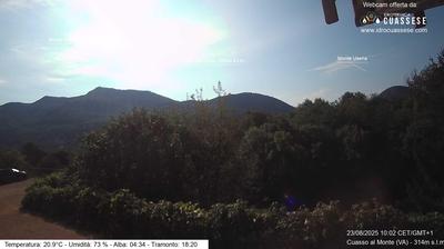 immagine della webcam nei dintorni di Maccagno: webcam Cuasso al Monte