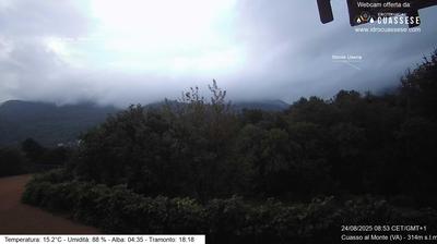 immagine della webcam nei dintorni di Cannero Riviera: webcam Cuasso al Monte