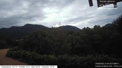 immagine della webcam nei dintorni di Cannero Riviera: webcam Cuasso al Monte