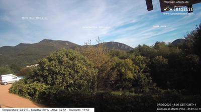 immagine della webcam nei dintorni di Brinzio: webcam Cuasso al Monte