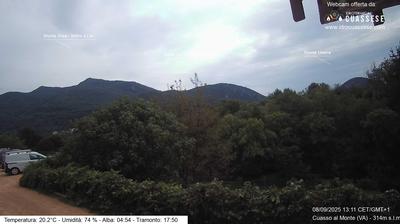 immagine della webcam nei dintorni di Valganna: webcam Cuasso al Monte