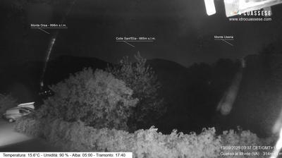 immagine della webcam nei dintorni di Galliate Lombardo: webcam Cuasso al Monte