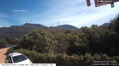 immagine della webcam nei dintorni di Cuvio: webcam Cuasso al Monte