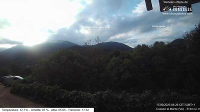 immagine della webcam nei dintorni di Lanzo d'Intelvi: webcam Cuasso al Monte