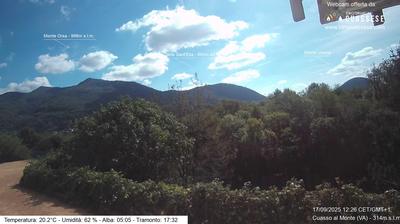 immagine della webcam nei dintorni di Campione d'Italia: webcam Cuasso al Monte
