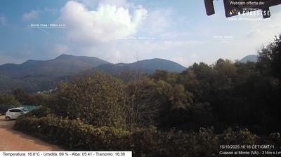 immagine della webcam nei dintorni di Maccagno: webcam Cuasso al Monte
