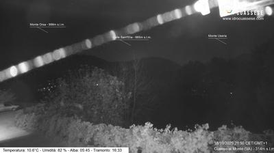 immagine della webcam nei dintorni di Brezzo di Bedero: webcam Cuasso al Monte