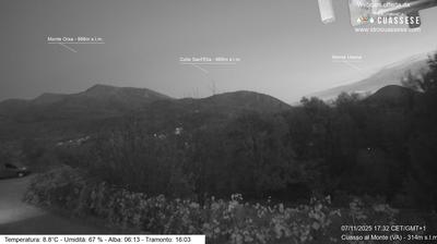 immagine della webcam nei dintorni di Campione d'Italia: webcam Cuasso al Monte