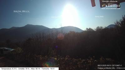 immagine della webcam nei dintorni di Campione d'Italia: webcam Cuasso al Monte