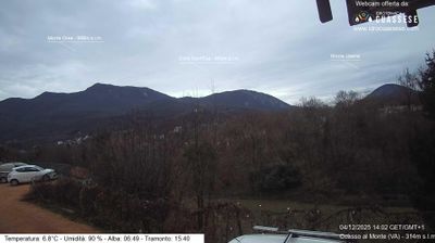 immagine della webcam nei dintorni di Brezzo di Bedero: webcam Cuasso al Monte