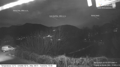 immagine della webcam nei dintorni di Brinzio: webcam Cuasso al Monte
