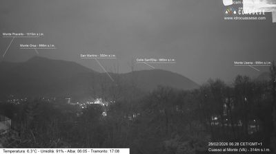 immagine della webcam nei dintorni di Casasco d'Intelvi: webcam Cuasso al Monte