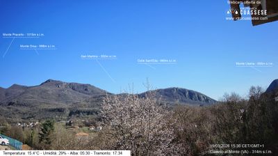immagine della webcam nei dintorni di Valganna: webcam Cuasso al Monte