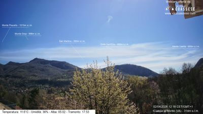 immagine della webcam nei dintorni di Campione d'Italia: webcam Cuasso al Monte