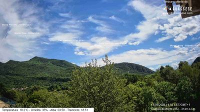 immagine della webcam nei dintorni di Brinzio: webcam Cuasso al Monte