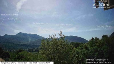 immagine della webcam nei dintorni di Curiglia con Monteviasco: webcam Cuasso al Monte