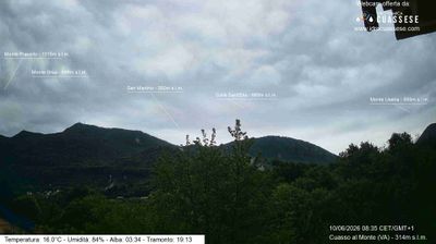 immagine della webcam nei dintorni di Varese: webcam Cuasso al Monte