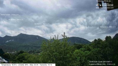 immagine della webcam nei dintorni di Campione d'Italia: webcam Cuasso al Monte
