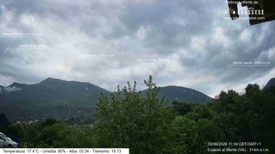immagine della webcam nei dintorni di Lanzo d'Intelvi: webcam Cuasso al Monte