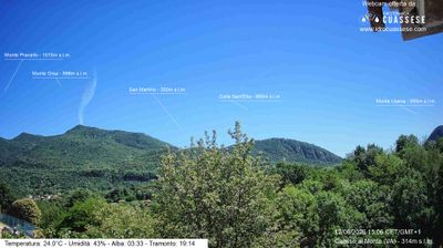 immagine della webcam nei dintorni di Valmorea: webcam Cuasso al Monte