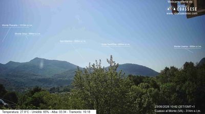 immagine della webcam nei dintorni di Valganna: webcam Cuasso al Monte