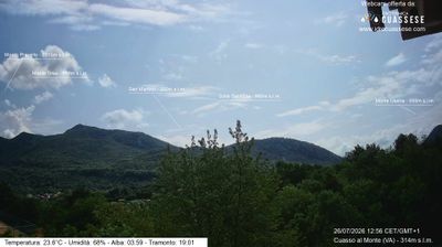 immagine della webcam nei dintorni di Maccagno: webcam Cuasso al Monte