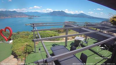 immagine della webcam nei dintorni di Verbania: webcam Campino