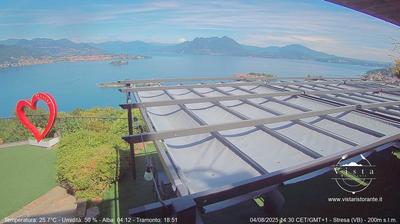 immagine della webcam nei dintorni di Mergozzo: webcam Campino