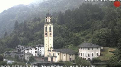 immagine della webcam nei dintorni di San Giacomo Filippo: webcam Piuro