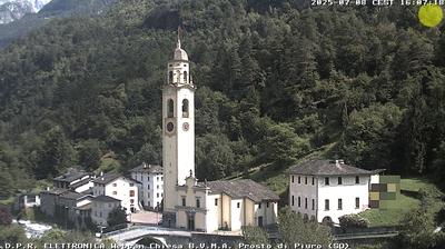 immagine della webcam nei dintorni di Valmasino: webcam Piuro