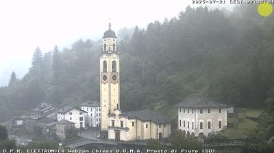 immagine della webcam nei dintorni di Val di Mello: webcam Piuro