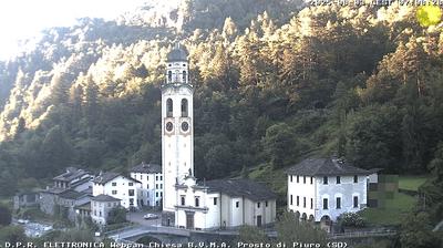 immagine della webcam nei dintorni di Menarola: webcam Piuro