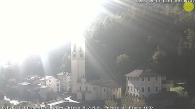 immagine della webcam nei dintorni di Menarola: webcam Piuro