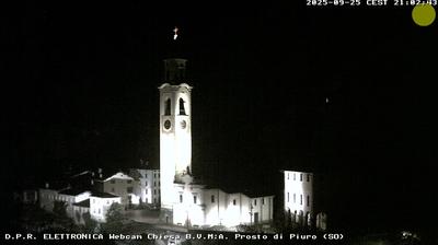 immagine della webcam nei dintorni di Gordona: webcam Piuro
