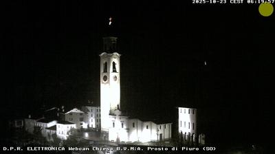 immagine della webcam nei dintorni di San Giacomo Filippo: webcam Piuro