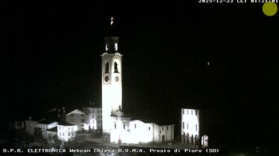 immagine della webcam nei dintorni di San Giacomo Filippo: webcam Piuro