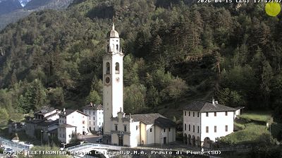 immagine della webcam nei dintorni di Gordona: webcam Piuro