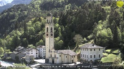 immagine della webcam nei dintorni di Gordona: webcam Piuro