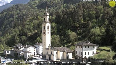 immagine della webcam nei dintorni di Menarola: webcam Piuro