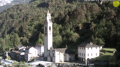 immagine della webcam nei dintorni di Gordona: webcam Piuro